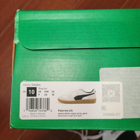 Puma Palermo Leather - White Vapor Grey Gum - Picture 7 of 7